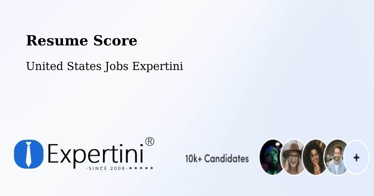 Resume Score & Job Description Match Tool – Apache County - United States Jobs Expertini